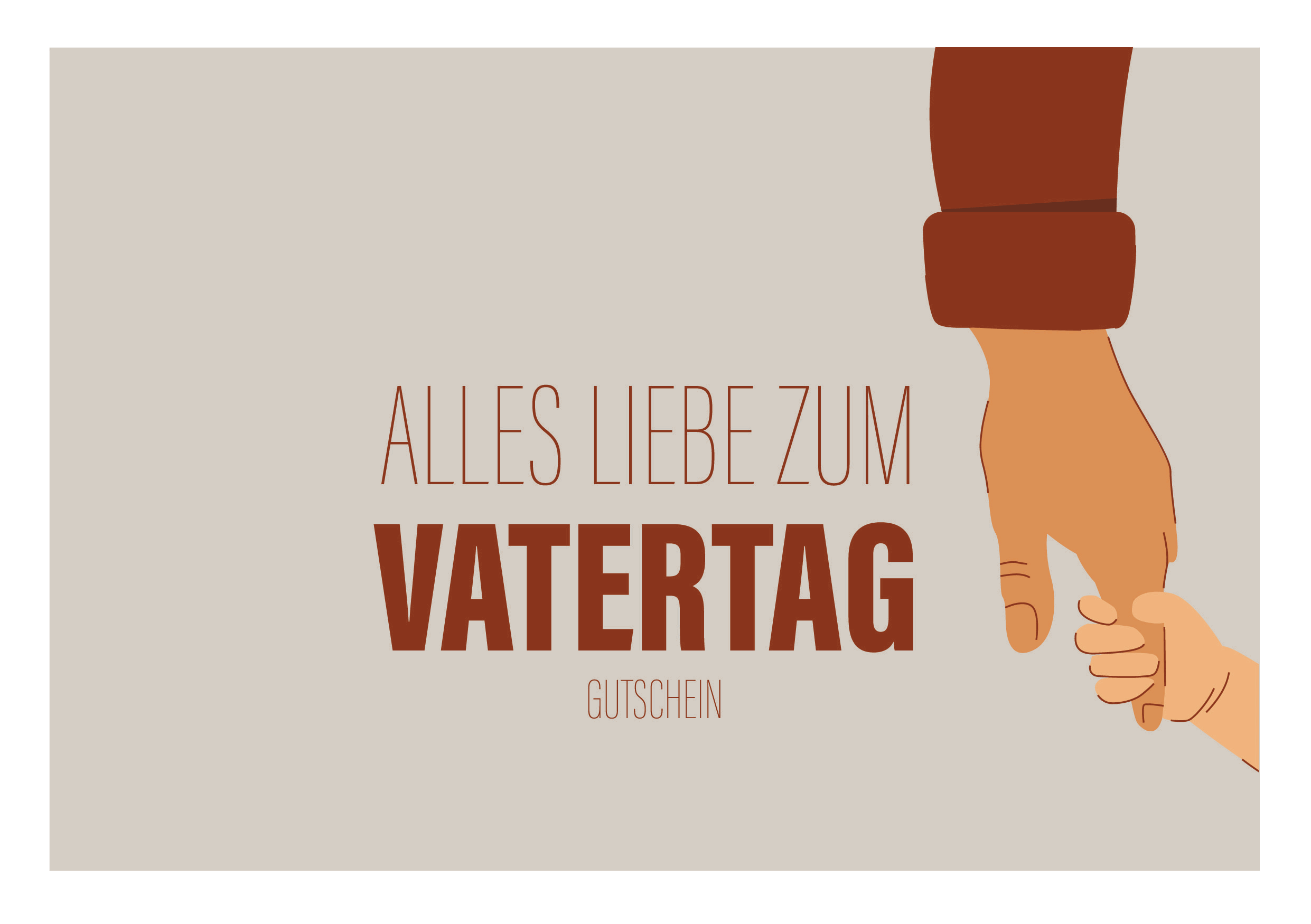 Vatertag Beige
