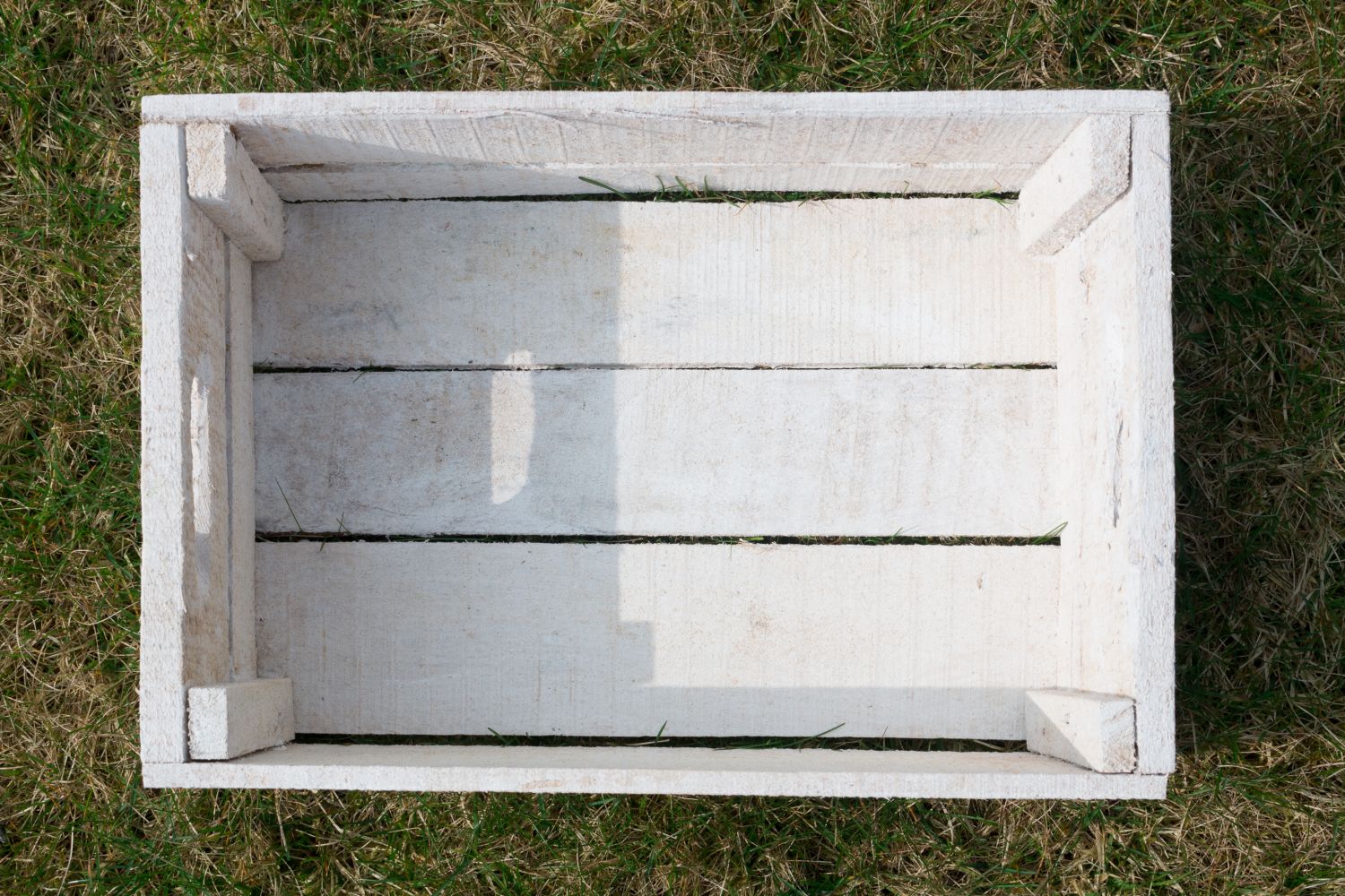 Holzkisten 6er-Set - Deko-Kisten in Grau, Weiß oder Natur