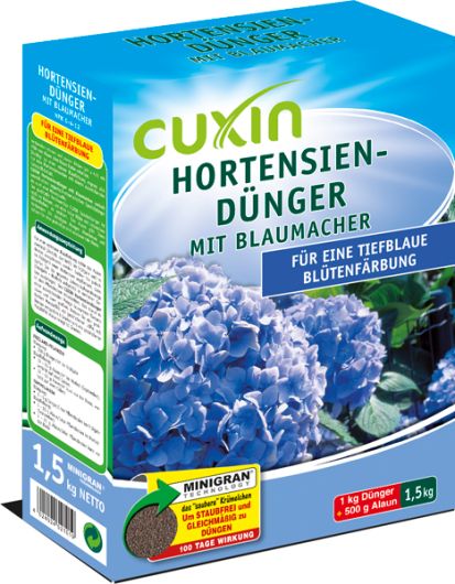 Hortensiendünger mit Blaumacher