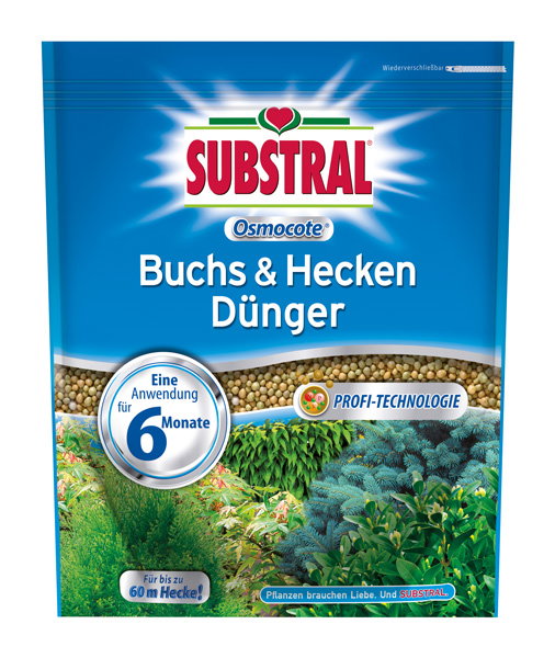 Buchs- und Hecken Dnger - CELAFLOR  SUBSTRAL  OSMOCOTE  - Baumschule  Horstmann