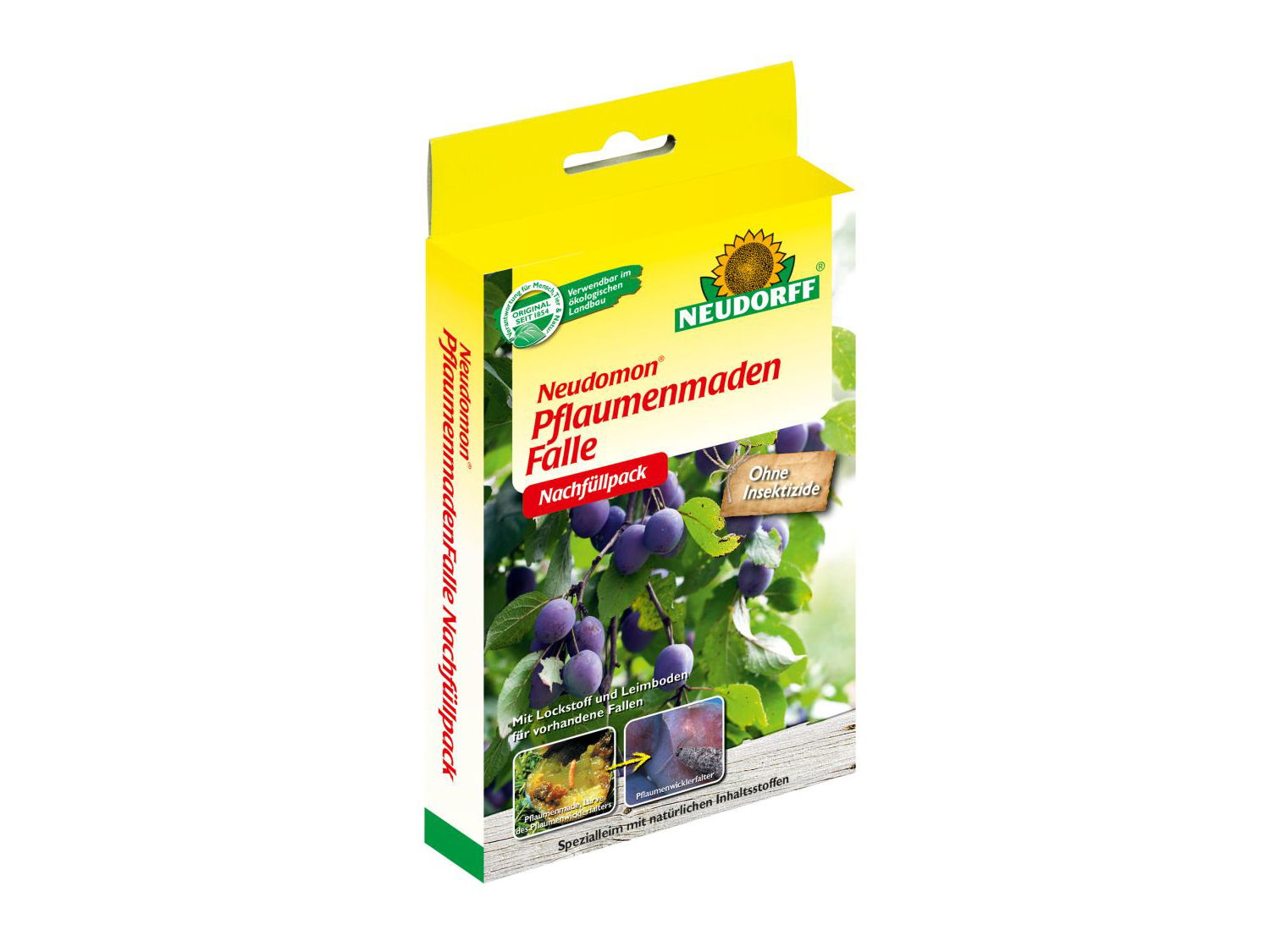 Neudomon ® Pflaumenmadenfalle Nachfüllpack