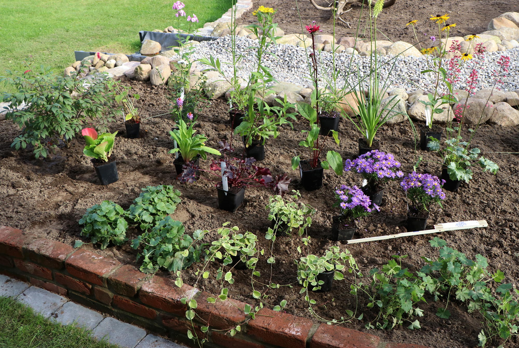 Pflanzanleitung für Stauden, Kräuter und Beetpflanzen